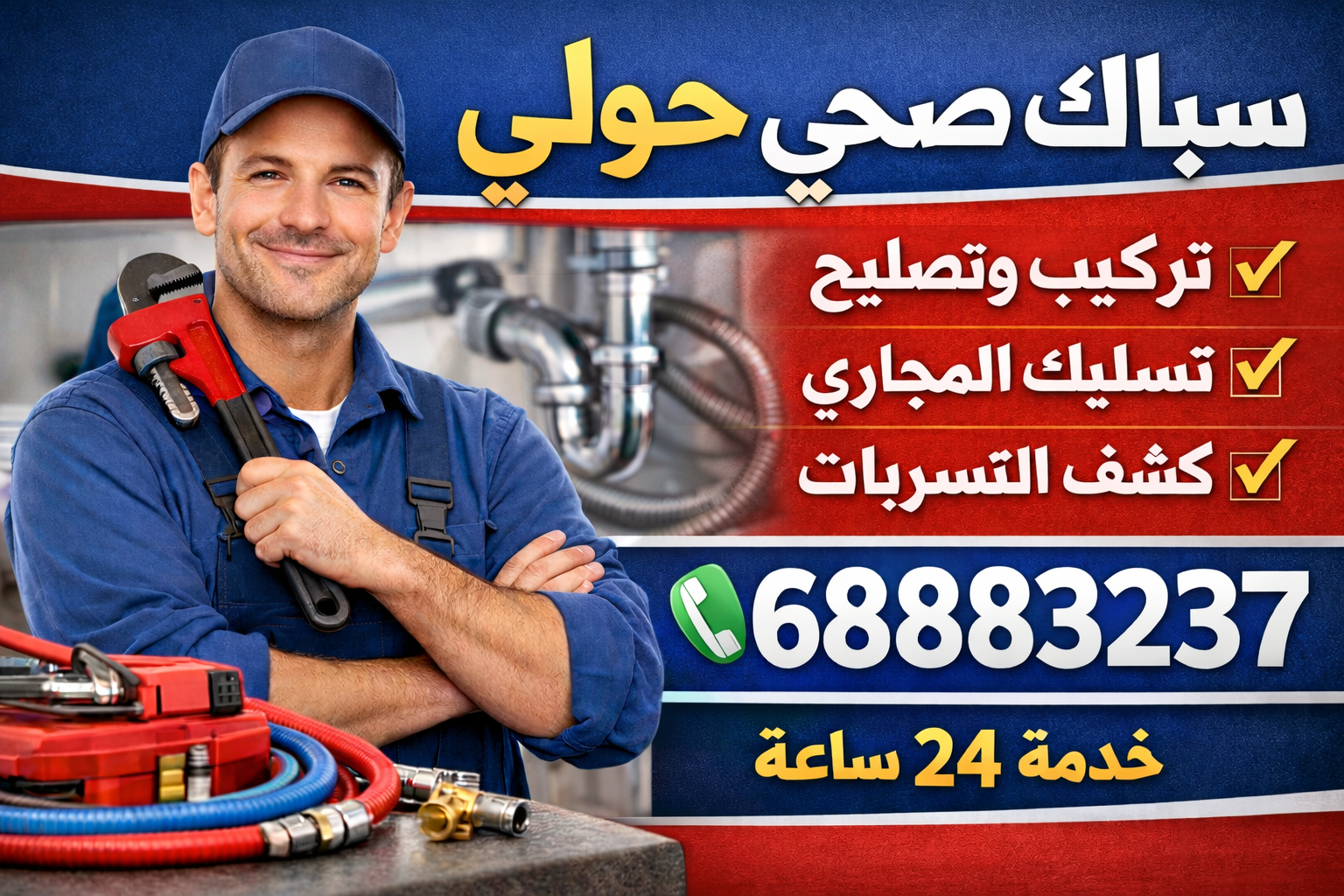 سباك صحي حولي