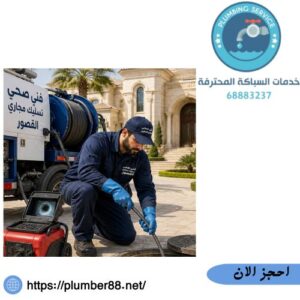فني صحي تسليك مجاري القصور 