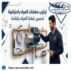 فني تركيب مضخات مياه كيفان الكويت