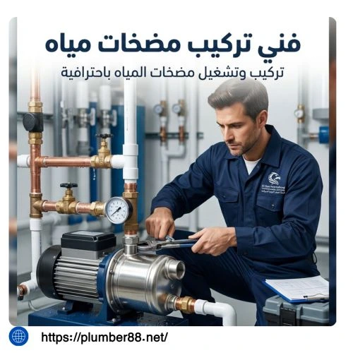 معلم تركيب مضخات مياه الروضة الكويت 